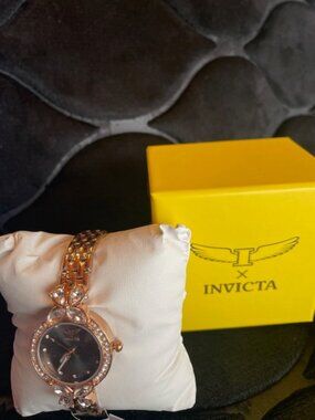 Invicta Wildflower Rose Gold Watch